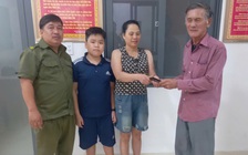 Học sinh lớp 6 nhặt được ví tiền, cùng gia đình trả lại cho người đánh rơi