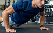 Hít đất và plank: động tác nào đốt mỡ nhanh hơn?