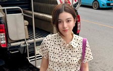 Họa tiết chấm bi đang được các sao châu Á ưa chuộng mùa này