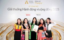 Giải thưởng Hành động vì cộng đồng tôn vinh tinh thần 'kiên trì phụng sự'