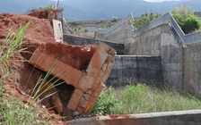 Sau sạt trượt, hồ chứa nước Đông Thanh ở Lâm Đồng bị bỏ hoang, xuống cấp