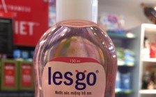 Thu hồi toàn quốc lô sản phẩm nước súc miệng Lesgo trẻ em chứa methylparaben