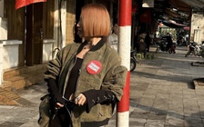 Áo bomber là lựa chọn năng động cho những ngày xuống phố