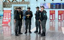 An ninh đặc nhiệm tuần tra nhà ga T3 - Tân Sơn Nhất