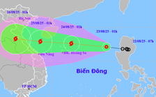 Dự báo hôm nay Biển Đông có bão số 5, sóng cao 6 m