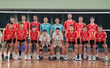 Ngoại binh cao 2,05 m cùng dàn sao Việt Nam đọ sức tại giải bóng chuyền Công an, Cảnh sát quốc tế