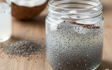 Ngày mới với tin tức sức khỏe: Hạt chia ngâm nước dừa, lợi ích bất ngờ