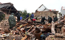 Hiện trường vụ lốc xoáy kinh hoàng ở Ninh Bình