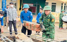 Trường học ở Hà Tĩnh nỗ lực khắc phục hậu quả bão số 5