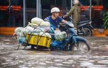 Hà Nội còn 23 điểm ngập úng do mưa lớn bão số 5