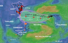 Áp thấp nhiệt đới trên Biển Đông sắp tăng cấp
