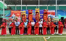 TP.HCM: Phường Bình Trưng khánh thành sân bóng đá sau nâng cấp, sửa chữa