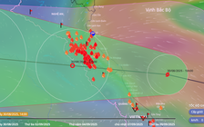Sắp đổ bộ vào đất liền, bão số 6 gây mưa lớn đến 400mm