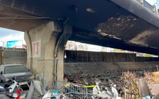 Vụ cháy ở gầm cầu Vĩnh Tuy: 500 xe máy bị thiêu rụi