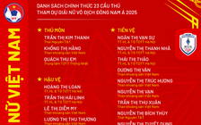 Lịch thi đấu đội tuyển nữ Việt Nam: Giá vé xem đại chiến Thái Lan, Indonesia cực rẻ