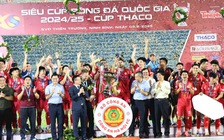 Thắng kịch tính Nam Định, đội Công an Hà Nội lần đầu đoạt Siêu cúp quốc gia