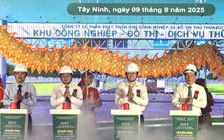 Tây Ninh khởi công khu công nghiệp đầu tiên sau sáp nhập, vốn 3.000 tỉ đồng