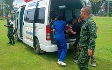 Ba binh sĩ Thái Lan bị thương do trúng mìn ở biên giới với Campuchia