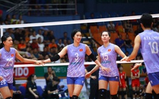 Đội tuyển bóng chuyền nữ Việt Nam thắng dễ Indonesia ở chặng 2 SEA V.League