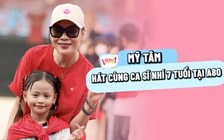 Khoảnh khắc Mỹ Tâm cùng ca sĩ nhí 7 tuổi tại tổng duyệt A80 gây sốt