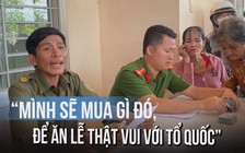 Người dân vượt sông đi nhận quà Quốc khánh: ‘sẽ ăn lễ thật vui với Tổ quốc’