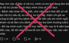 Bị phạt vì đăng tin sai sự thật về bác sĩ nội trú Bệnh viện Bạch Mai