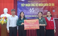 Quảng Trị quyên góp hơn 9,1 tỉ đồng ủng hộ Cuba, dẫn đầu cả nước