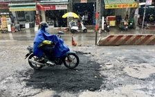 Đường Nguyễn Xiển 'cứ mưa là ngập' sẽ được sửa cuối tháng 9