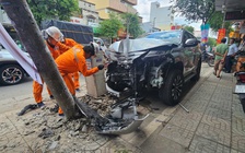 Tông xe liên hoàn trên đường Trường Chinh, nhiều người bị thương