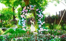 Quán cà phê ở Cần Thơ có nhiều hoa lá như Đà Lạt