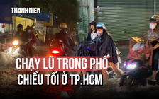 Người dân TP.HCM 'chạy lũ trong phố' sau mưa lớn