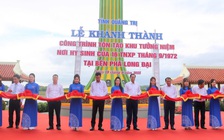 Quảng Trị: Khánh thành Khu tưởng niệm Thanh niên xung phong ở Bến phà Long Đại
