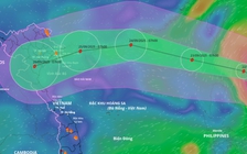 7 đài khí tượng quốc tế dự báo bão Ragasa đi vào Việt Nam