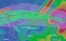 Siêu bão Ragasa mạnh lên cấp 17, dự báo tối nay vào Biển Đông