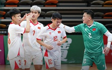 Futsal Việt Nam đặt một chân vào VCK châu Á, Trung Quốc sớm dừng chân