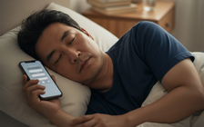 Bác sĩ: Thói quen để điện thoại gần đầu khi ngủ có gây hại não?