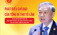 Chỉ đạo của Tổng Bí thư Tô Lâm tại Đại hội đại biểu MTTQ, các đoàn thể T.Ư