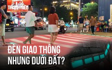 Đèn giao thông âm vỉa hè tiếp tục được thí điểm tại trung tâm TP.HCM