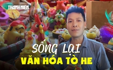 Có gì ở sạp tò he 'gây sốt' phố Hàng Mã?