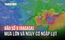 Bão số 9 (Rasaga) sẽ suy yếu khi đổ bộ Quảng Ninh