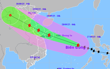 Bão số 10 mạnh cấp 12, Thủ tướng yêu cầu 7 bộ, 14 tỉnh ứng phó