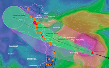 Dự báo bão số 10 đổ bộ Nghệ An - Quảng Trị trong đêm 28.9
