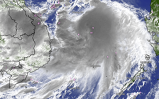 Bão số 10 (bão Bualoi) mạnh lên cấp 13, mưa lớn cấp tập từ đêm nay