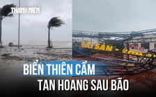 Hà Tĩnh thiệt hại nặng, Thanh Hóa vẫn còn sóng to sau bão