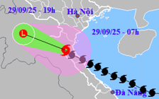Bão số 10 sắp sang Lào, cảnh báo lũ từ Thanh Hóa - Hà Tĩnh