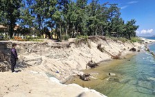 Bờ biển Hội An sạt lở nghiêm trọng