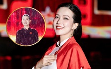 Nữ MC 'xinh như hoa hậu' gây chú ý khi dẫn chương trình trong mưa