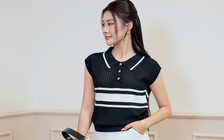 Quần ống rộng, váy dài và áo polo dệt kim, cặp đôi mới của mùa