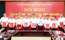 Bắc Ninh biệt phái 32 viên chức về xã, phường
