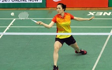 Bà xã tay vợt Tiến Minh thắng 'chẻ tre' ở giải cầu lông Việt Nam mở rộng